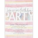 Watercolor Birthday Birthday Party Invitation