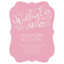 Wedding Eve Bash Rehearsal Dinner Invitation