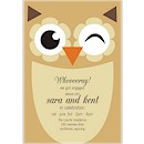 Whooo Whooo Suite D Party Invitation