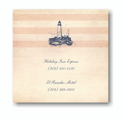 Destination Love Accommodations Cards
