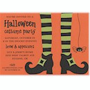 Bewitched Tights Halloween Party Invitation
