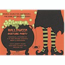Caldron Bubbles Witchy Woman Halloween Invitation